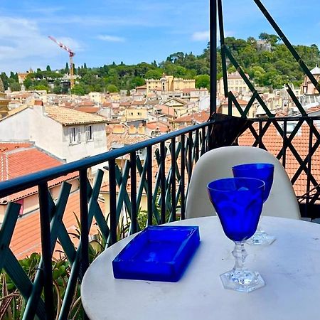 Cosy Penthouse Old Town Sea View Little Terraces Air Conditionned Nizza Exterior foto