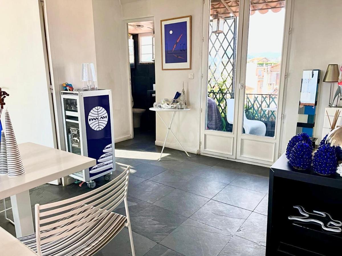Cosy Penthouse Old Town Sea View Little Terraces Air Conditionned Nizza Exterior foto